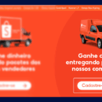 Como faço para ser entregador da Shopee?